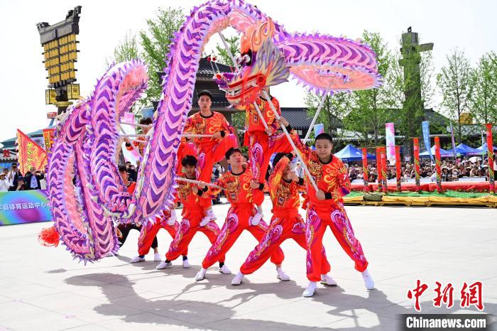逾200名选手陕西“龙狮”会友 助推全民健身发展