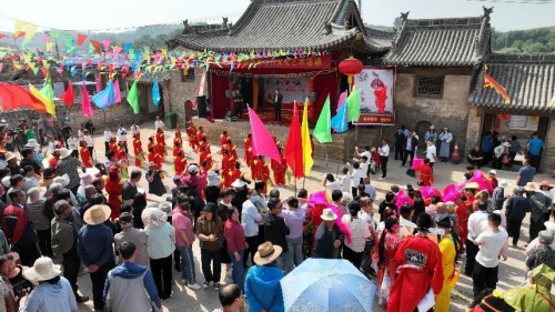 山西寿阳胡家堙 传统古村落乡村文化节 促进文旅融合推动乡村振兴